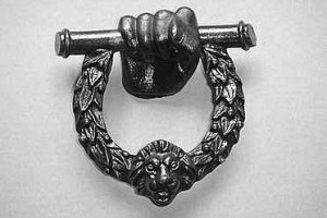 Wellington door knocker